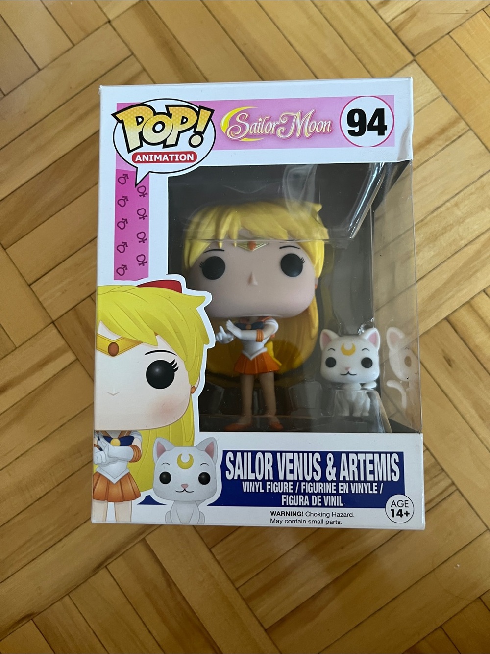 Funko Sailor Venus & Artemis Pop! Figure - Yellow, Orange, White